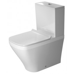 DURAVIT DuraStyle Staand toilet Kombi 63 cm DuraStyle Wit, Diepsp., Afv.Vario, gesl., WGL-21550900001