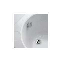 Novellini  iris baignoire à porte  160x70 droite whirpool avec télécommande touch screen avec robinetterie sur la baignoire bla: