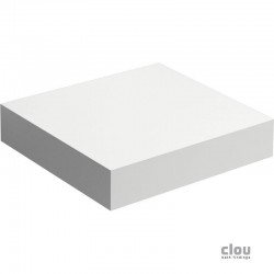 clou Match Me tablette, mélamine blanche pour colonne et commode 40cm, supports compris: CL/07.56.001.65