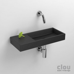 clou Mini Wash Me Lave-mains à suspendre - Céramique noir mat | Banio