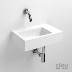 clou Flush 2 lave-mains avec 1 point d'amorçage et bonde libre, aluite: CL/03.13021