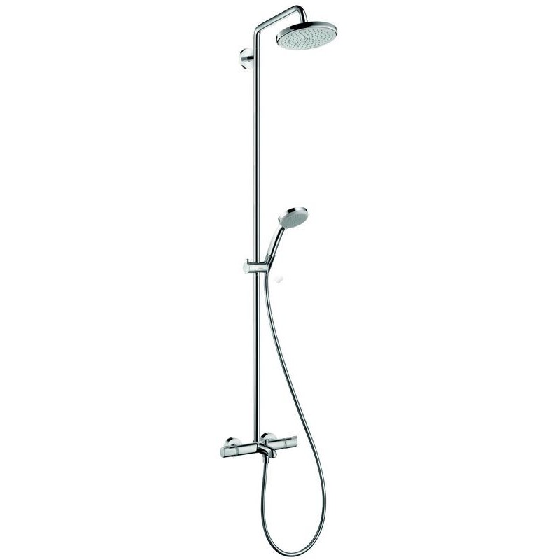 Hansgrohe Croma 220 Showerpipe bain a.therm.: 27223000.
