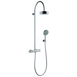 Axor Hansgrohe Citterio Showerpipe m.thermostaat chr-39670000