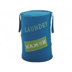 Gedy  laundry panier a linge bleu ciel