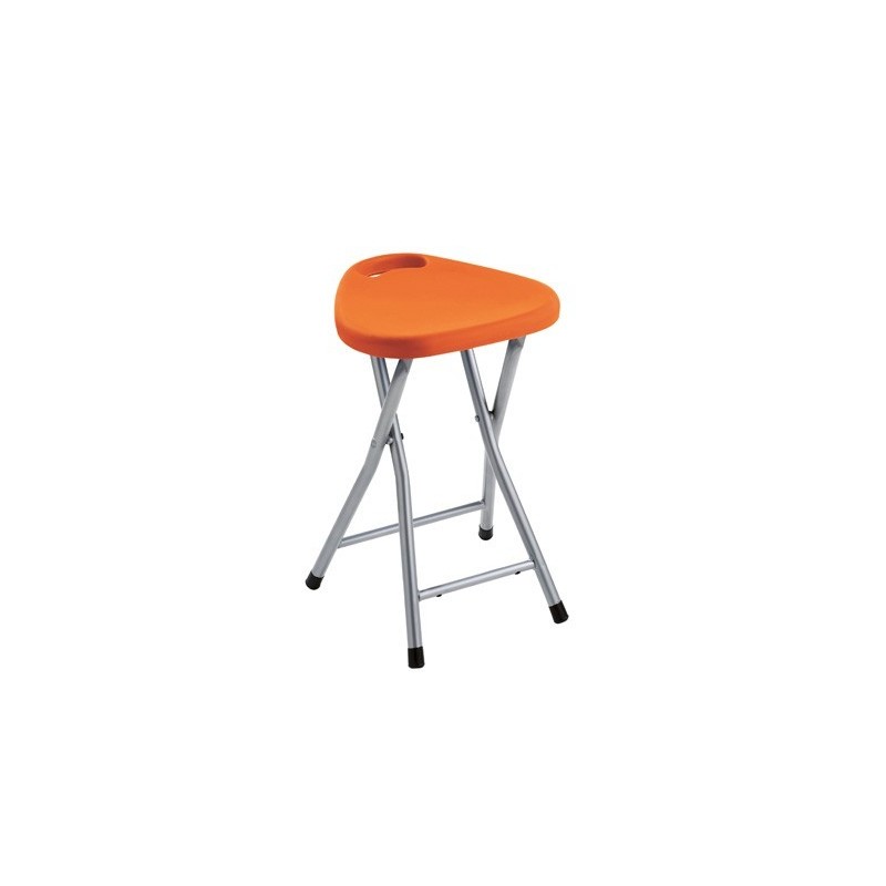 Gedy Tabouret Repliable Orange - un siège pratique et durable pour votre salle de bain