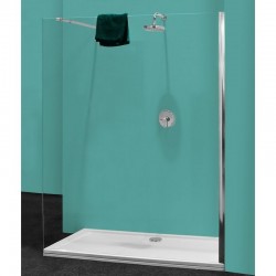Paroi de douche Perlo 100 6mm transparent | Banio salle de bain