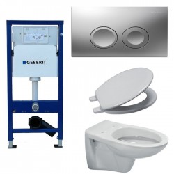 Geberit Promotie set hangtoilet Ideal standard Wit - Banio badkamer