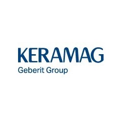 KERAMAG City Dubbel aanrecht 900x560mm met overticaal loop