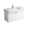 Geberit Meuble sous lavabo Plan 930mm, avec tiroir, blanc