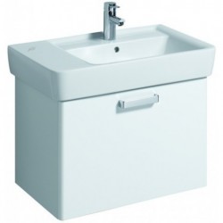 Geberit Meuble sous lavabo Plan 780mm, avec tiroir, blanc