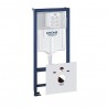 Grohe Rapid SL installatiesysteem voor hang-wc met GD2 spoelreservoir met geluidsisolatieset-38539001