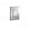 Grohe Plaque de commande Cosmo pour WC, 156 x 197 mm, montage vertical ou horizontal, anti-fingerprint: 38732BR0