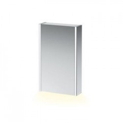 Laufen Frame 25 meuble bois/verre Armoire à miroir 450X150 avec éclairage LED et lumière d'ambiance