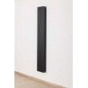 Radiator Banio-Robyn zwart Hoogte 180 cm Breedte 28 cm
