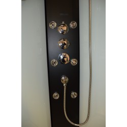 Cabine de douche complète avec mitigeur thermostatique pas chers