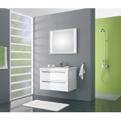 Meuble de salle de bain Pelipal Cubic de 90 cm blanc: BLOK CUBIC 3-2 pg2