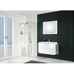 Meuble de salle de bain Pelipal Calypsos  de 90 cm blanc: CALYPSOS BLOK 90-2W