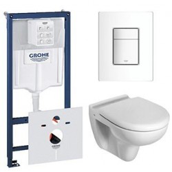 Grohe Pack Rapid SL met Hangtoiletset ideal standard - Banio badkamer