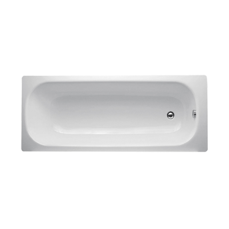 Banio-Ease Baignoire en acier Blanc - 150X70cm | Banio salle de bain