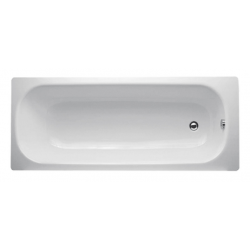 Banio-Ease Baignoire en acier Blanc - 170X70cm | Banio salle de bain