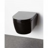 Geberit Pack WC suspendu noir Geberit duofix avec cuvette soft-close et touche noir
