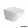 Geberit Duravit durastyle rimless et durafix pack WC suspendue avec set de fixation - Plaque de commande Chrome