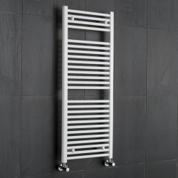 Handdoekdroger centrale verwarming 50x120 cm wit | Banio badkamer