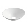 Design Juno Vasque à poser Rond 430 - Blanc | Banio salle de bain