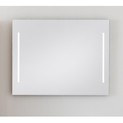 Banio Spiegel 90x70 cm met verticale LED verlichting