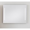 Banio Spiegel 90x70 cm met verticaal LED verlichting | Banio badkamer