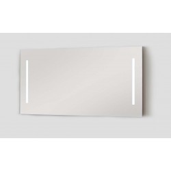 Banio Spiegel met verticale LED verlichting 120x70 cm