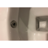 Banio wc suspendu design avec bidet - Blanc mat | Banio salle de bain