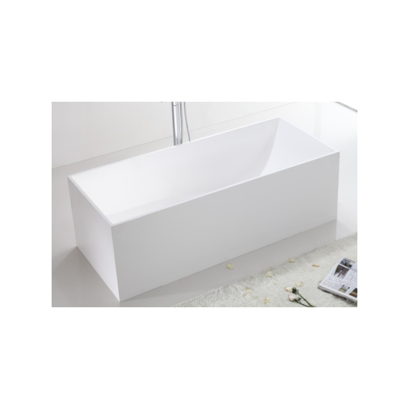 Banio Larra Baignoire solid surface 170x72 cm - Blanc | Banio salle de bain