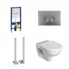 Geberit Pack toilette suspendue Ideal standard complet | Banio salle de bain