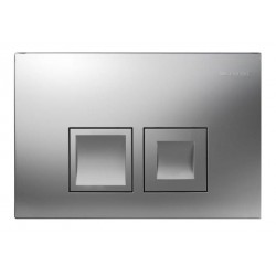 Geberit Duofix vrijstaande wc pack hangtoilet rimless mat zwart met sproeier en chroom bedieningsplaat compleet