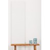 Banio radiateur design Drew 183,6x47cm 2065w blanc