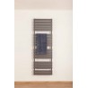 Banio radiateur sèche-serviettes électrique Xerxes 180x60cm 1101w gris