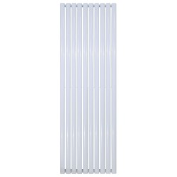 Banio radiateur ovale design vertical simple - 180x59cm 988w blanc