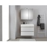 Pelipal meuble de salle de bain avec armoire miroir Bali80 - blanc