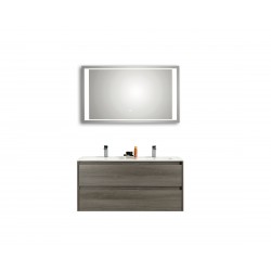 Pelipal badkamermeubel met luxe spiegel Calypsos120 - grafiet