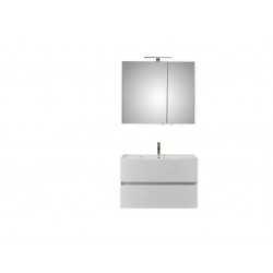 Pelipal badkamermeubel met spiegelkast Cento90 - wit