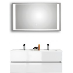 Pelipal badkamermeubel met luxe spiegel Cento120 - wit