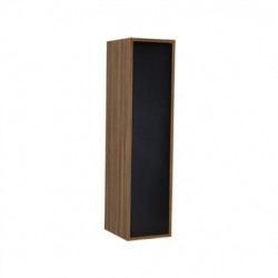 Banio armoire colonne Mass 120x30x35cm - chêne/noir