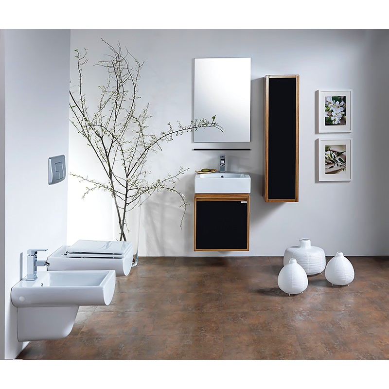 Banio badkamer meubel set Mass50 - eik/zwart