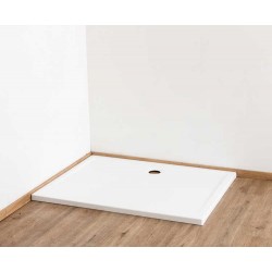 Banio receveur de douche en acrylique Horn - 90x120cm blanc mat