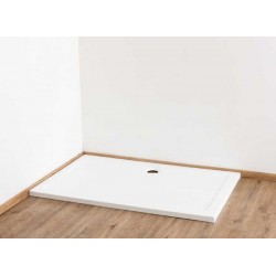Banio receveur de douche en acrylique Horn - 90x140cm blanc mat
