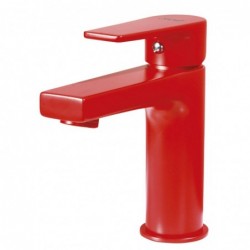 Banio design Sharp robinets de lavabo couleur rouge