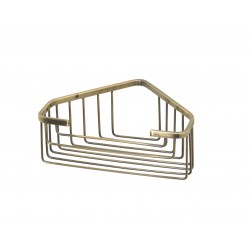 Gedy Porte-objets d’angle pour douche 20x15,1x8 cm - Bronze