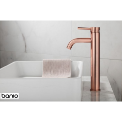 Banio Plus mitigeur lavabo haut cuivre brossé