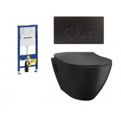 Geberit Pack Duofix Delta avec Design cuvette - Banio salle de bain